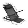 DYRABREST Adjustable Bed Backrest Support 7-Position Folding Backrest Chair with