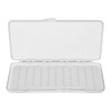 Ultra Thin Transparent Fly Lure Box Bait Storage Case Container