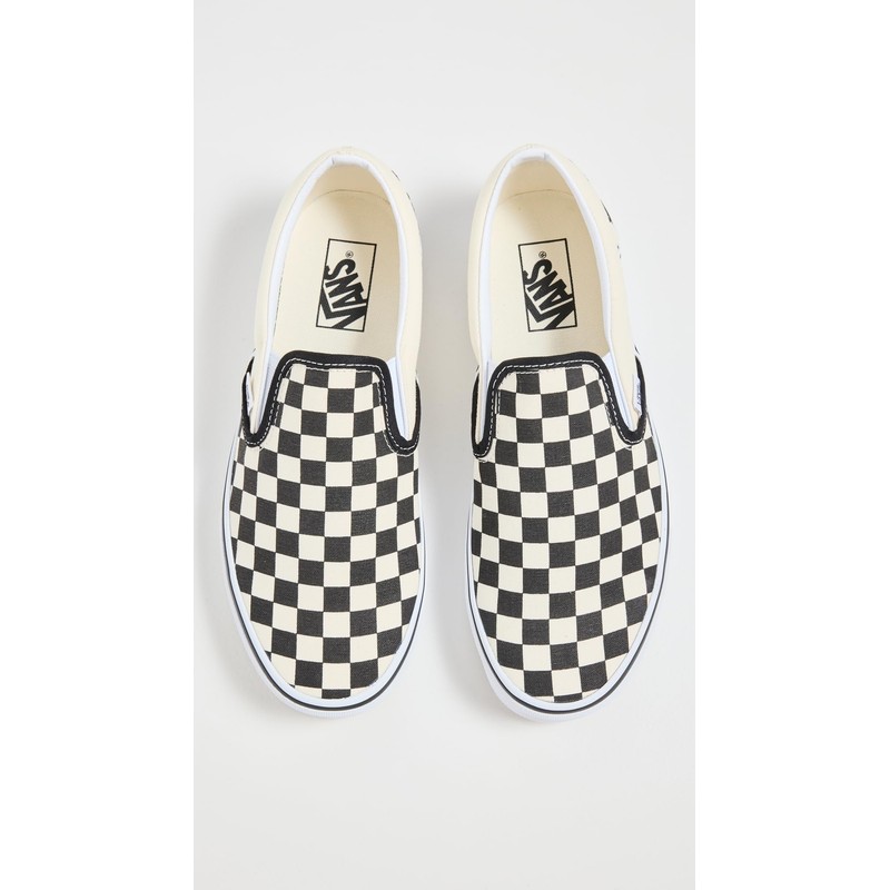 Vans U Classic Slip On, Sneaker Unisex, Bianco (Blanc (Black/White/Checker