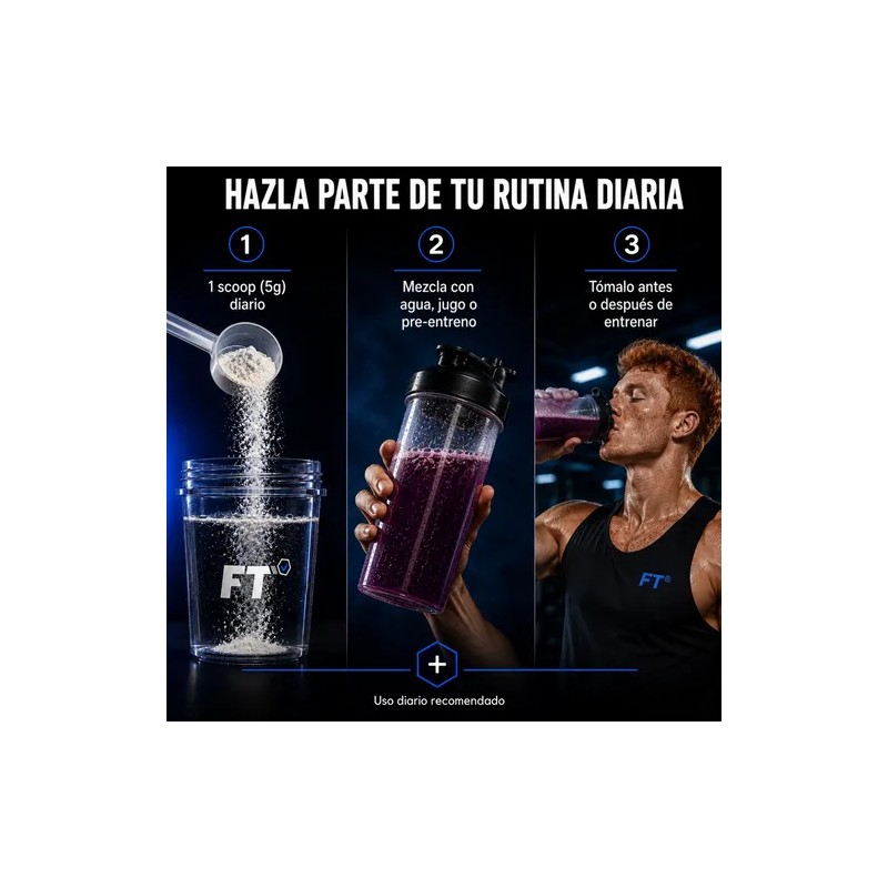 L-glutamina Micronizada Pura 500g 100 Servicios Forzatech