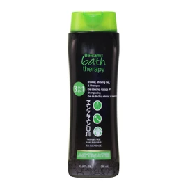 Belcam Bath Therapy C53210 Activate Shampoo, Shower and Shave Gel, 3-in-1 Manmade, 16.8 Fluid Ounce