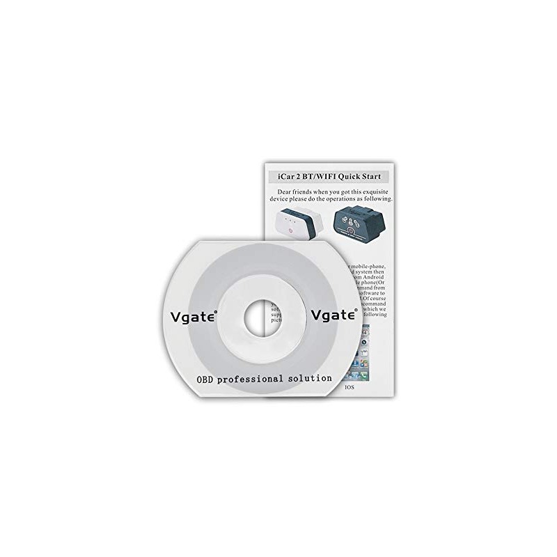 vgate Escaner Automotriz OBD2 por Bluetooth Profesional Icar2 ELM327 para