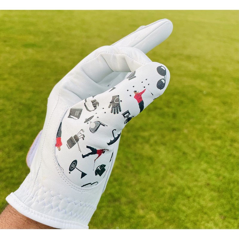 DEGA Golf Gloves 2 Pack 100% Cabretta Leather Golf Glove