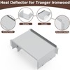 Upgraded Heavy Duty Steel Heat Diffuser for Traeger Ironwood 885/780/650/575,Heat