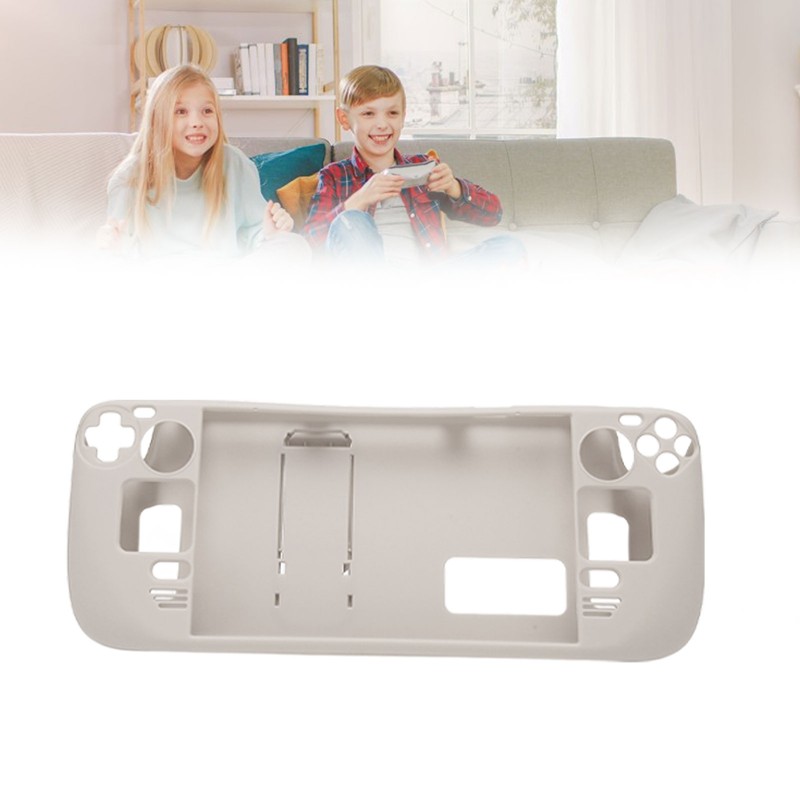 Kickstand Case for Steam Deck Hands Free Full Protection Fingerprint