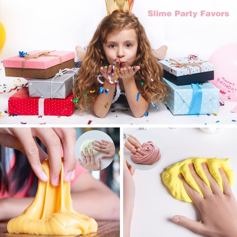 DUJUANHUA 54 Pack Mini Butter Slime Kit for Girls Boys,