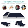 Best Choice Products 4in Portable Queen-Size Mattress, Tri-Fold Mattress for