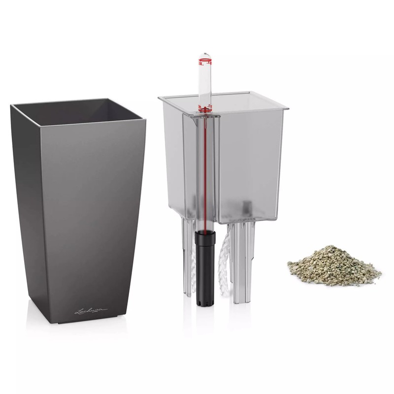 Lechuza “MA x I-Cube” Table Planter with Sub-irrigation System, Single
