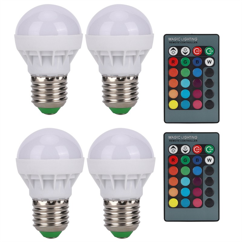 E27 RGB Color Changing Light Bulbs 40W LED Light Bulb