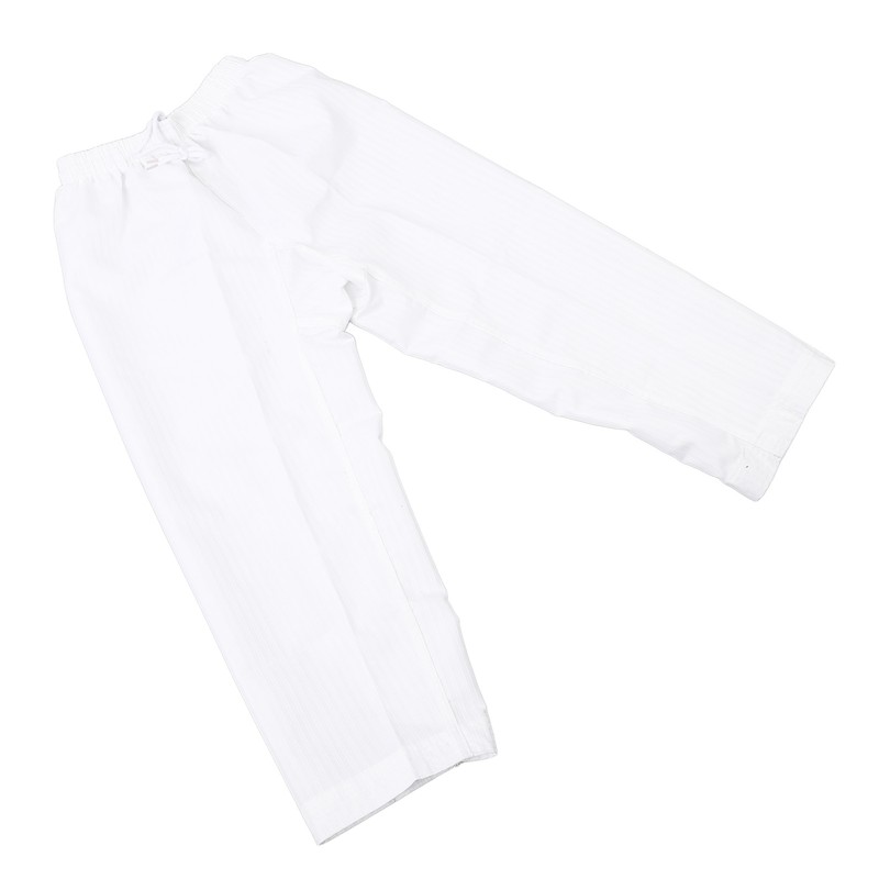 Taekwondo Uniform Striped Model Polyester Cotton with Belt Martial Arts