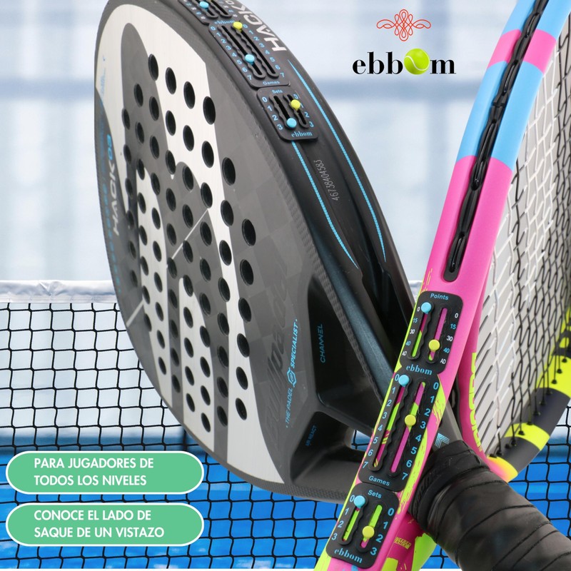 EBBOM Padel/Tennis Score Counter (White)