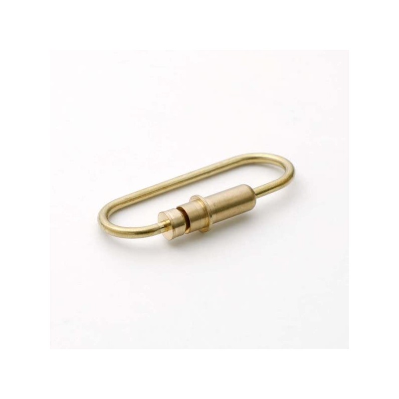 [CANDY DESIGN&WORKS] Bullet Carabiner Bullet Carabiner (A) Nickel, (C) Nickel/Brass