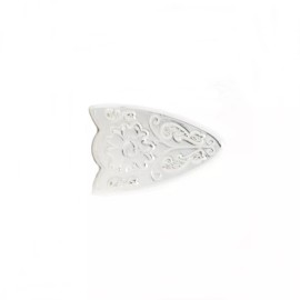 Stecksstore Dual Cactus Belt Buckle Tip Silver Plate 3/4" 3426-02