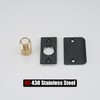JQK Closet Magnetic Door Ball Catch Hardware, 430 Stainless Steel