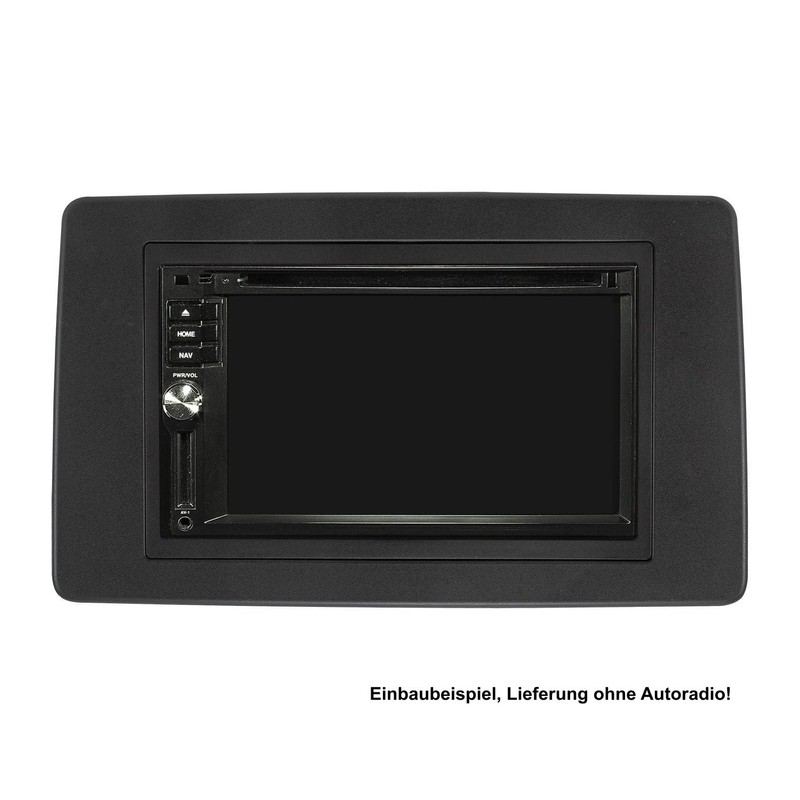 tomzz Audio 2445-061-1 Double DIN Radio Faceplate Compatible with Renault