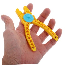 Toyvian Building Block Disassembly Tool Building Brick Separator Brick Tool Separator Brick Accessories Building Blocks Remover Building Block Supply Building Block Part Plastic Yellow