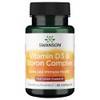 Swanson Vitamin D & Boron 60 Capsules