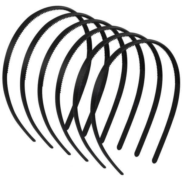Plastic Headbands with Teeth Thin Plastic Headbands DIY Headbands 8