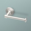 Gatco 5413 Lizzie Toilet Paper Holder, Brushed Nickel