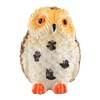 Enwye 4 Pcs Mini Owl Models Resin Moss Landscape DIY