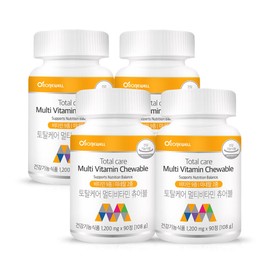 Roniwell Total Care Multivitamin Chewable 90 capsules x 4 (total 12 months supply) / 로니웰  토탈케어 멀티비타민 츄어블 90캡슐 x 4개 (총 12개월분)