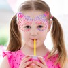FYSUIMU 16Pcs Face Paint Stencils Halloween Cute Animal Face Body