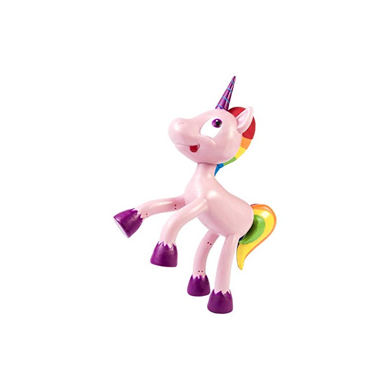 NJ Croce Bendables Unicorn Action Figure, 4"