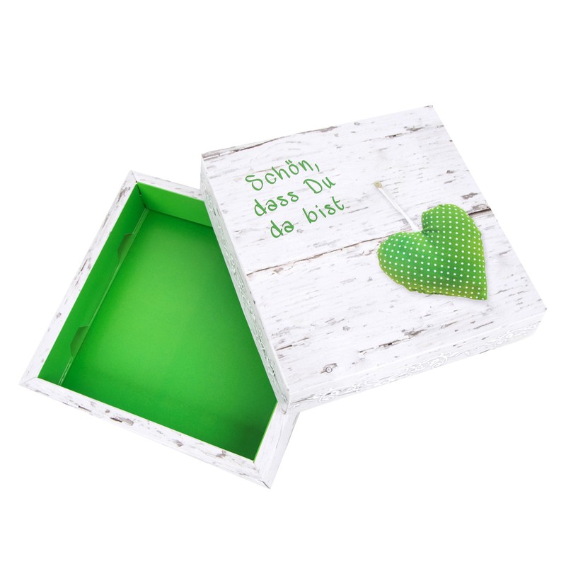 Logbuch-Verlag Gift Box Filled with 25 "Schön dass du da