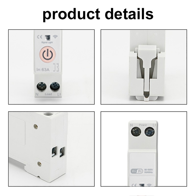 Tuya WiFi Intelligent Switch Portable Home Automation DIY Breaker Timing