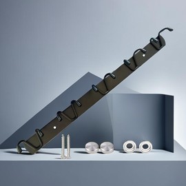 SUNUNICO Coat Rack Wall Mounted with 5 Coat Hooks for Hanging, Metal Wall Coat Rack for Hanging Coat Jacket Backpack Hat, Wall Coat Hook, Perfect Touch for Your Entryway, Bedroom, Kitchen,