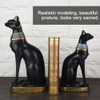 Cyrank Egyptian Cat Statue, Egyptian Cat Resin Statue, Egypt Decoration,