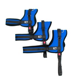 KCT No Pull Dog Harness Small Blue - Soft Padded Adjustable Vest Easy Control