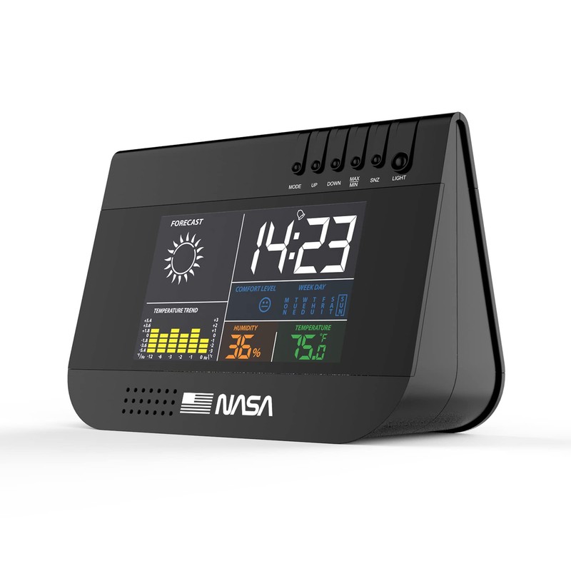 GT PHOTO NASA WS100 Weather Station Black