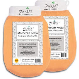 Guante Exfoliante The Original Kessa Beige Doble