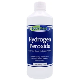 Food Grade Hydrogen Peroxide 12% (11.97%) Strength - 500 Millilitres