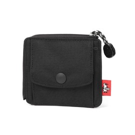 Chums CH60-3757 Men's L-Shaped Zip Wallet, Black
