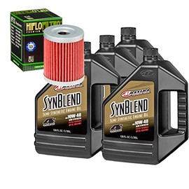 RAD Powersports 10W-40 Oil Change Kit For Suzuki 2001 LT-F300F KingQuad 4X4 IRS