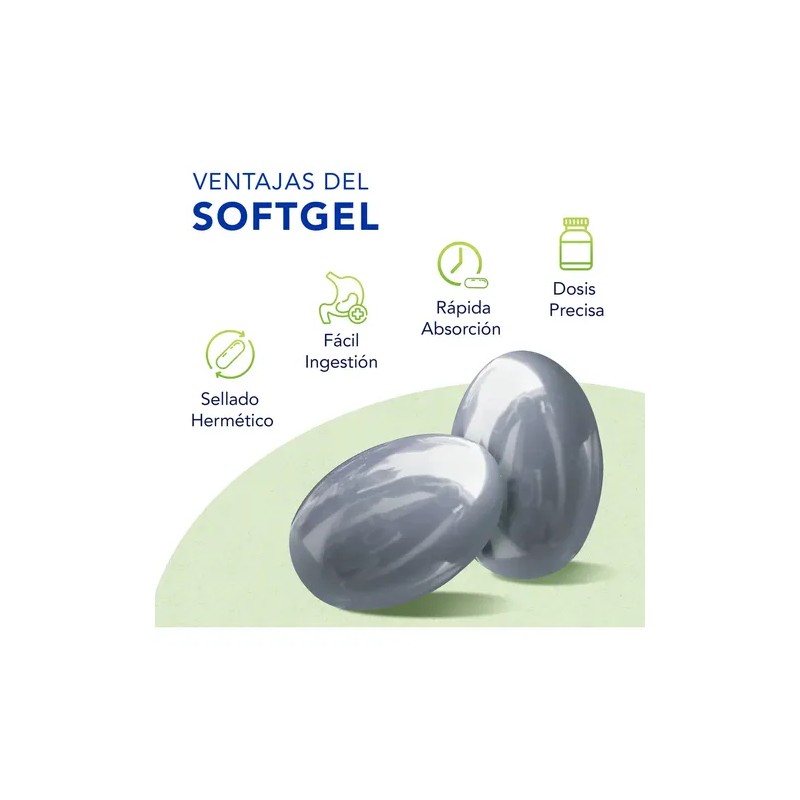 Suplemento en cápsulas Naturagel Suplementos Alimenticios Ácido Hialurónico x 700mg