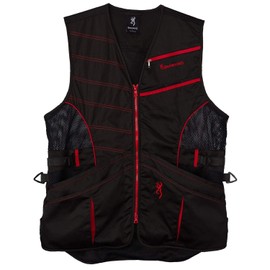 Browning, Ace Shooting Vest, Black/Red, Large