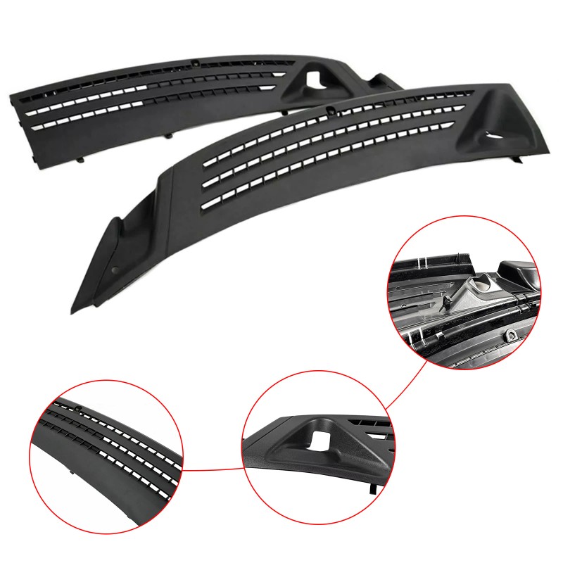 Windshield Wiper Window Cowl Panel Grille For Ford F150 LINCOLN