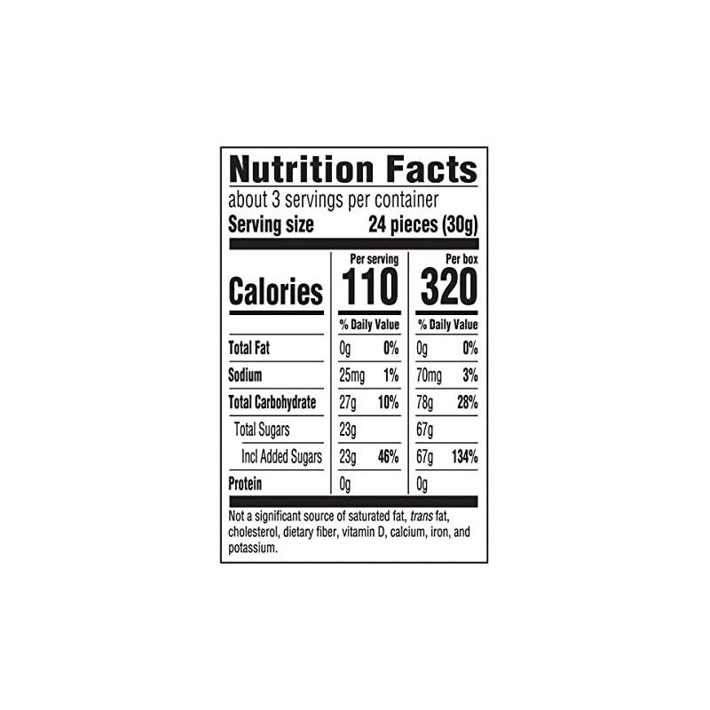 SOUR PATCH KIDS Coal Black Raspberry Holiday Candy 3.1 oz