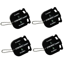 HAMILO Golf Score Counter Mini Size Number Golf Counter Set of 4