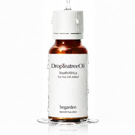 Tea Tree Oil, 0.7 fl oz (20 ml), Beauty Ingredients Blend, Rough Skin Troubles, Redness, Beauty Serum, Retinol, Vitamin C Derivative, Azelenic Acid, Derivative, CICA, Domestically Produced, Hypoallergenic, Drop Tea Tree Oil, BeGarden