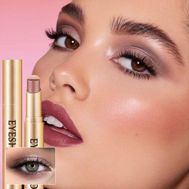 Re. Misoo 4 Pcs Metallic Glitter Eyeshadow Stick Set, 3 Color Gradient Shimmer Eyeshadow Pencil, Creamy & Buildable Matte Eye Makeup Gift, Natural Long-Lasting Eye Shadow Pen for Women's Daily Look.