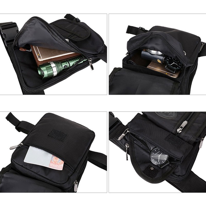 Leg Bag Versatile Waterproof Comfortable Stylish Look Nylon Waist Bag