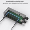Cubilux 3.5mm 6-in-1 Stereo Audio Switcher with Volume Control &
