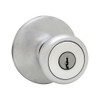Kwikset Mobile Home Entry Knob in Satin Chrome