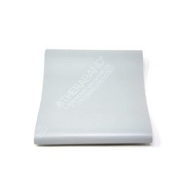 Thera-Band® Original Exercise Band + Exercise Book Approx. 3 m Long (Silver)