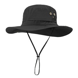 AYPOW XL XXL Sun Hats for Men, Large Size, Wide Brim, Lightweight & Breathable Summer UV Protection Fishing Hat, Waterproof & Quick Drying, Foldable Fishing Hat, Boonie, Safari Hats, Outdoor Hiking