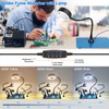 Magnetic Helping Hands Soldering Fume Extractor with Light, Third Hand